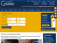 Tablet Screenshot of grisdales.co.uk